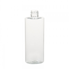 ovale runde Plastikflasche des Haustieres