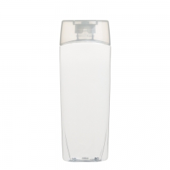 Ovale runde Flasche aus Kunststoff