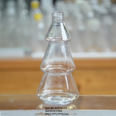 schöner weihnachtsbaum 300ml Plastikflasche mit Kugelkappe für Weihnachten