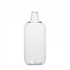 langer Hals rund 506ml klare Haustierflasche