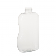 Welle auf einer Seite 500ml leer 16oz Kosmetische Behälter-Kunststoff-PET-Flasche