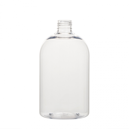 Boston Runde Flasche 500ml leer 16oz Kosmetische Haustierhand Sanitizer Flasche