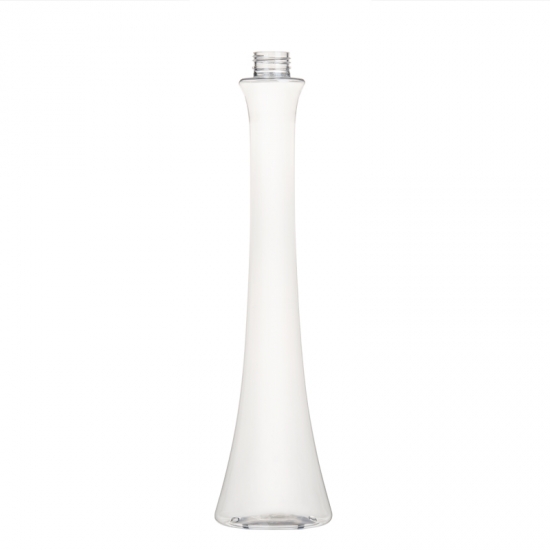 Turmform Kleine Taille Flasche 500ml leer 16oz Kosmetische Haustierbehälter-Plastikflasche