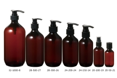 Bernstein Boston Runde Haustierflasche