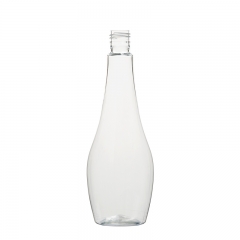Pot Bauchflasche 420ml Plastik-Haustierflasche für Hautpflege