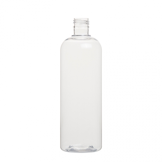  24 / 415 Kosmetik-Packung langer Hals 400ml Kunststoff PET CLEAR Flasche