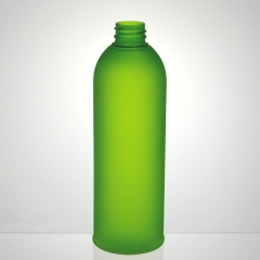 Matte grüne Flasche