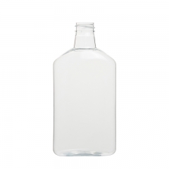 Schräge Schulterbier Flaschenform Ovale Haustierflasche 400ml 