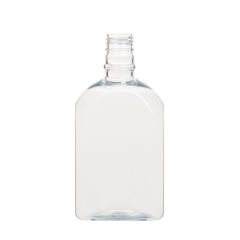  380ml Einzigartige Design-Bier-flache Form-High-Hals-Haustierflasche