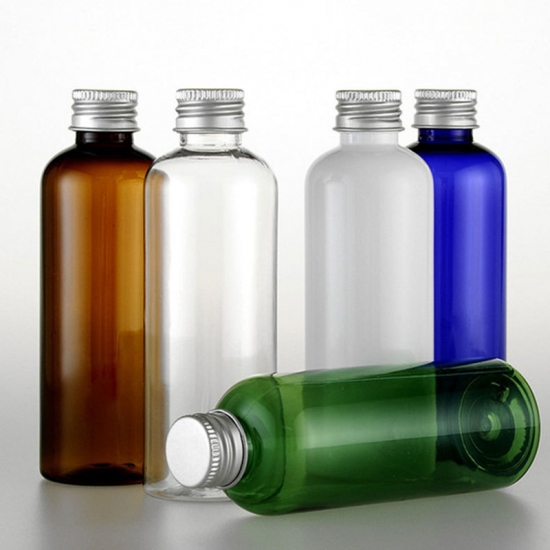 Runde PET Cosmo Flaschen aus Kunststoff