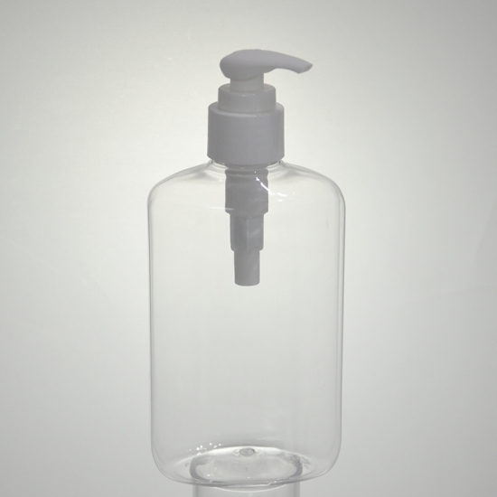255ml plastic empty flat square water bottle