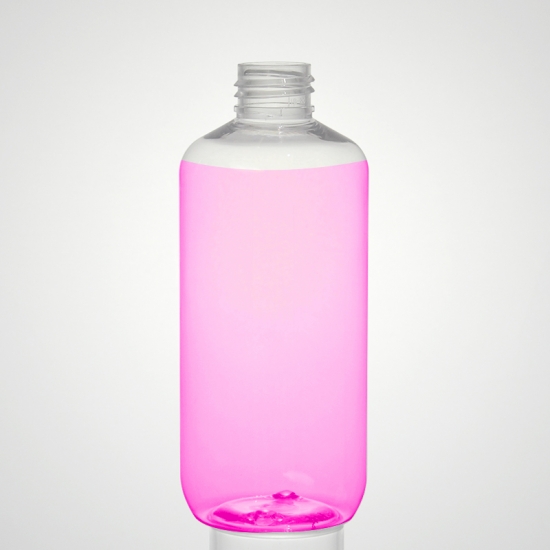 251ml clear PET bullet&cosmo round bottle