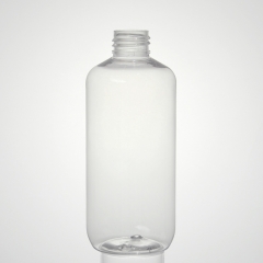 251 ml klare PET-Kugel- und Kosmo-Rundflasche