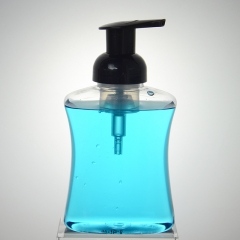 Haustier-Schaumpumpen-Pressflasche mit flacher Taille
