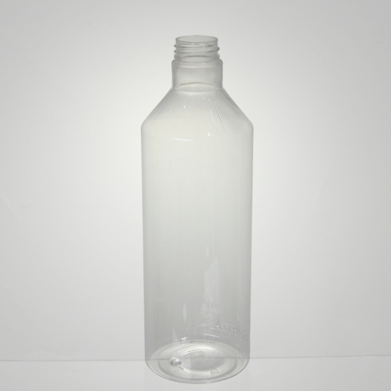 turmförmige PET-Plastikflasche
